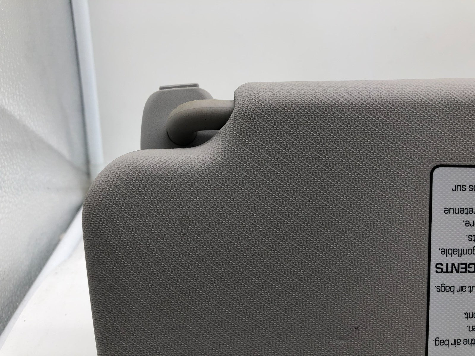 2018-2021 Hyundai Kona Passenger Sun Visor Gray OEM C03B46002