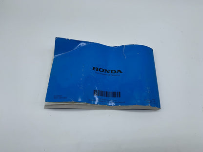 2007 Honda Accord Sedan Owners Manual OEM A01B49004