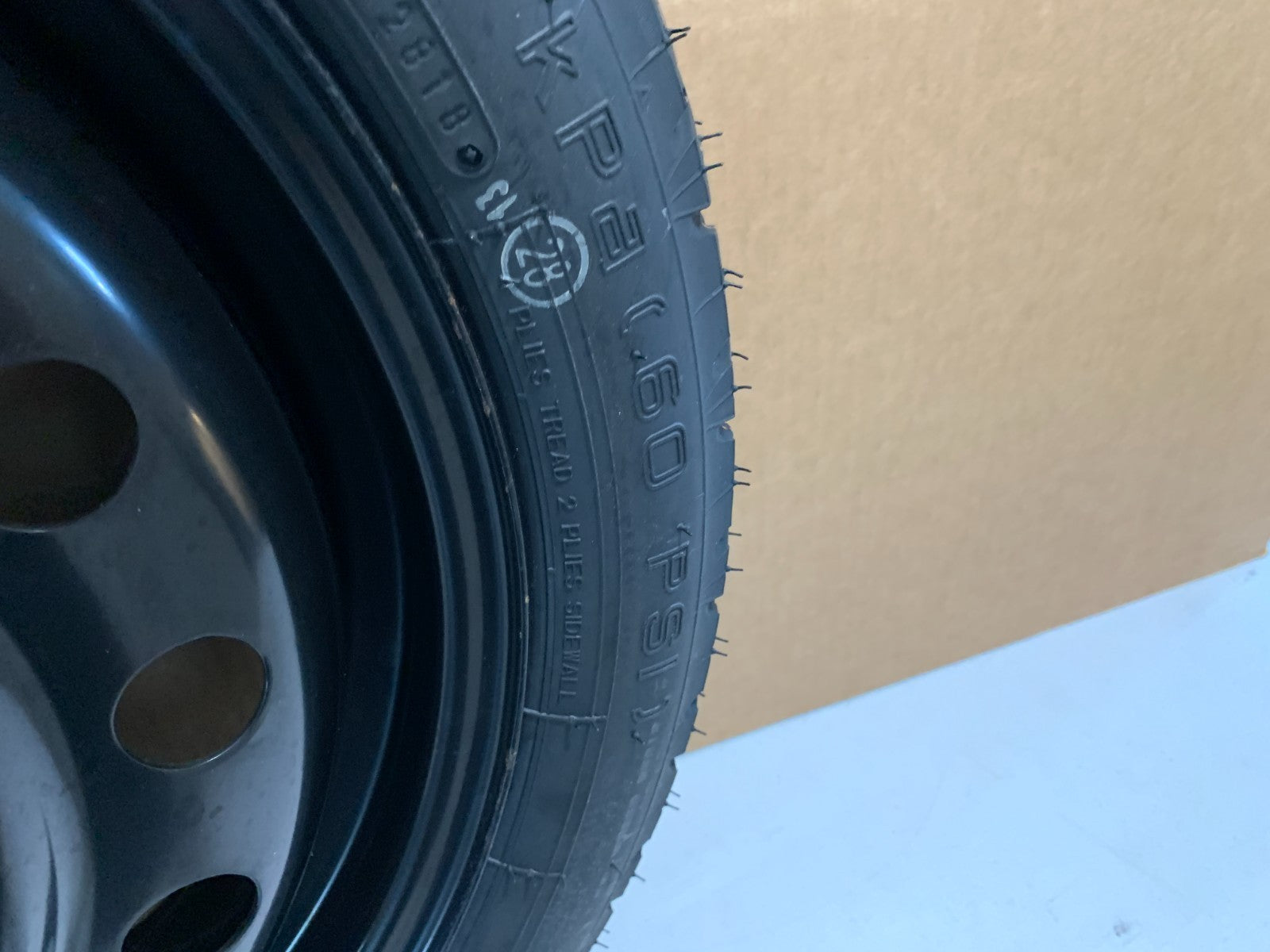 2015-2021 Subaru WRX 17" Spare Tire Wheel Compact Donut T145/70D17