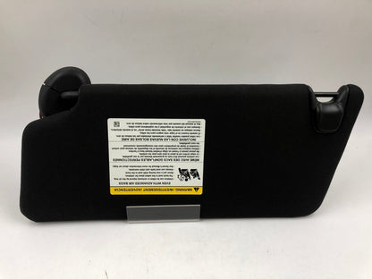 2011-2015 Ford Explorer Passenger Sun Visor Illuminated Black OEM D03B26043