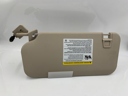 2020 Ford Escape Passenger Sun Visor Gray Illumination Beige D01B57002