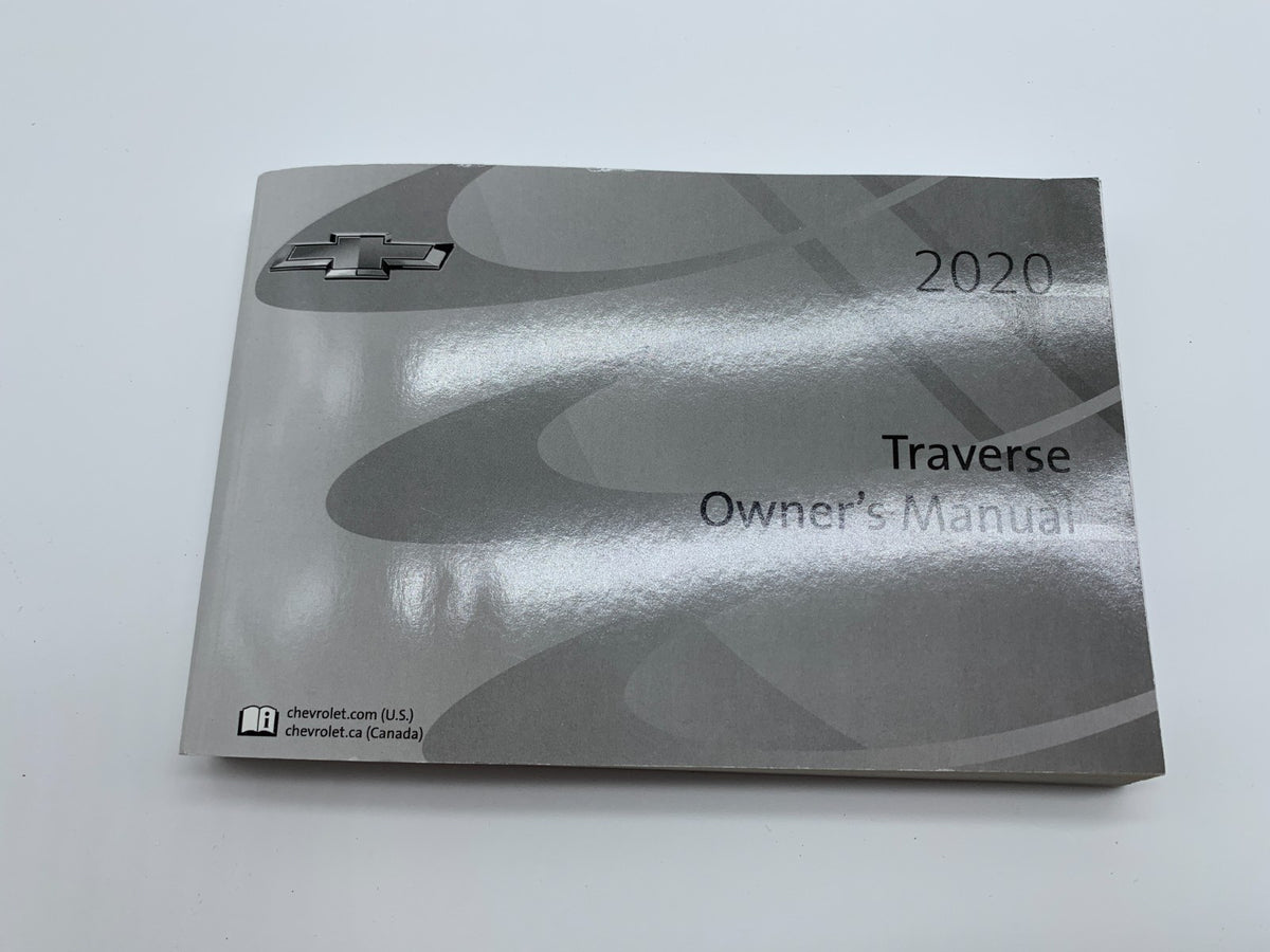 2020 Chevrolet Traverse Owners Manual Set OEM R01B16006