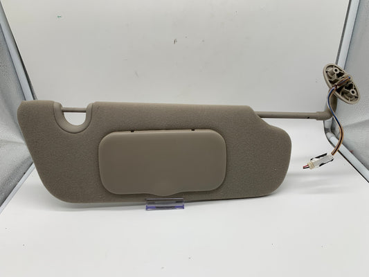2002-2003 Jeep Liberty Passenger Sun Visor Gray Illumination OEM B02B09091
