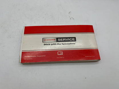 2006 Dodge Dakota Owners Manual Set with Case OEM C02B07011