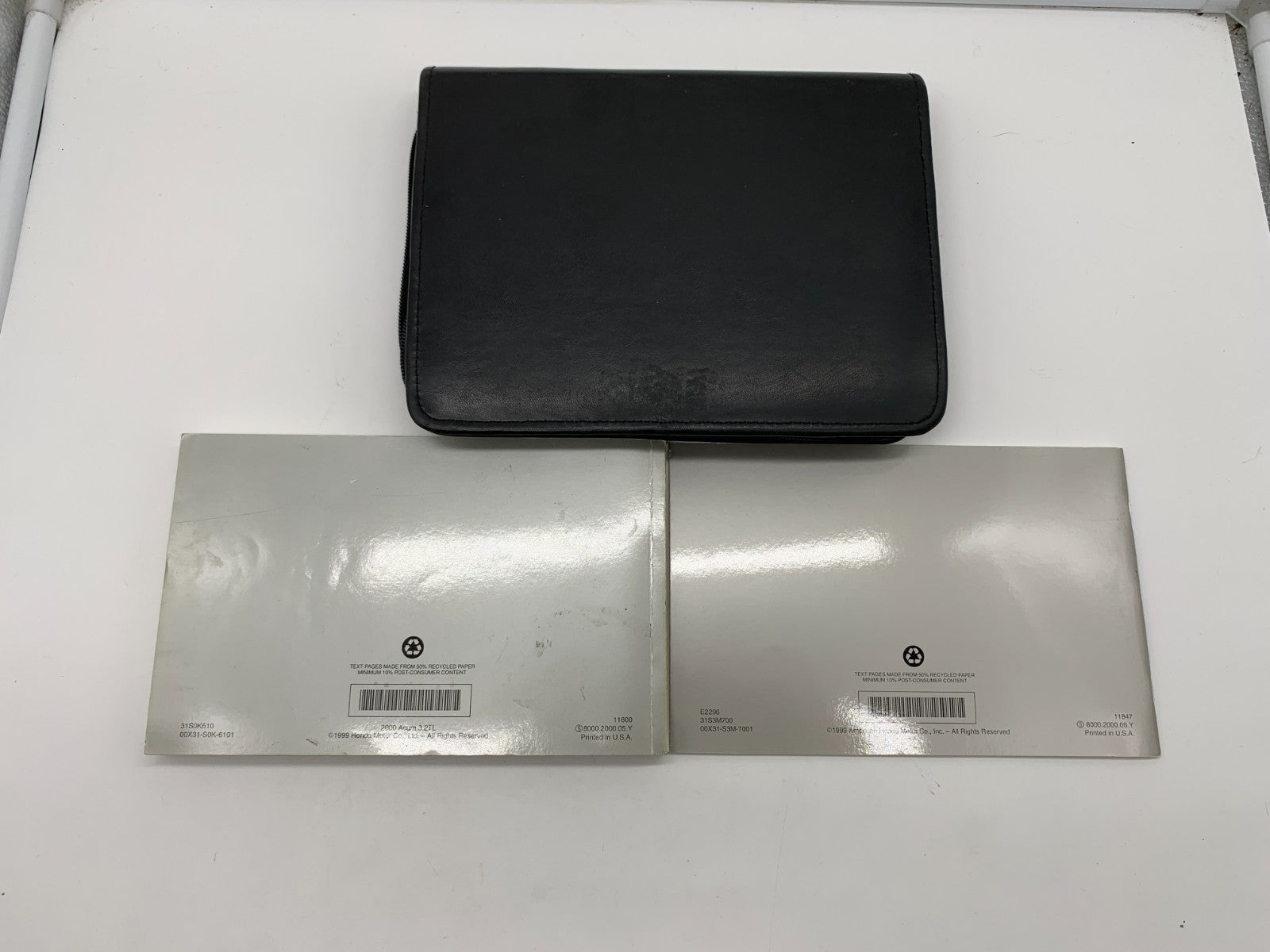 2000 Acura TL Owners Manual Set with Case OEM