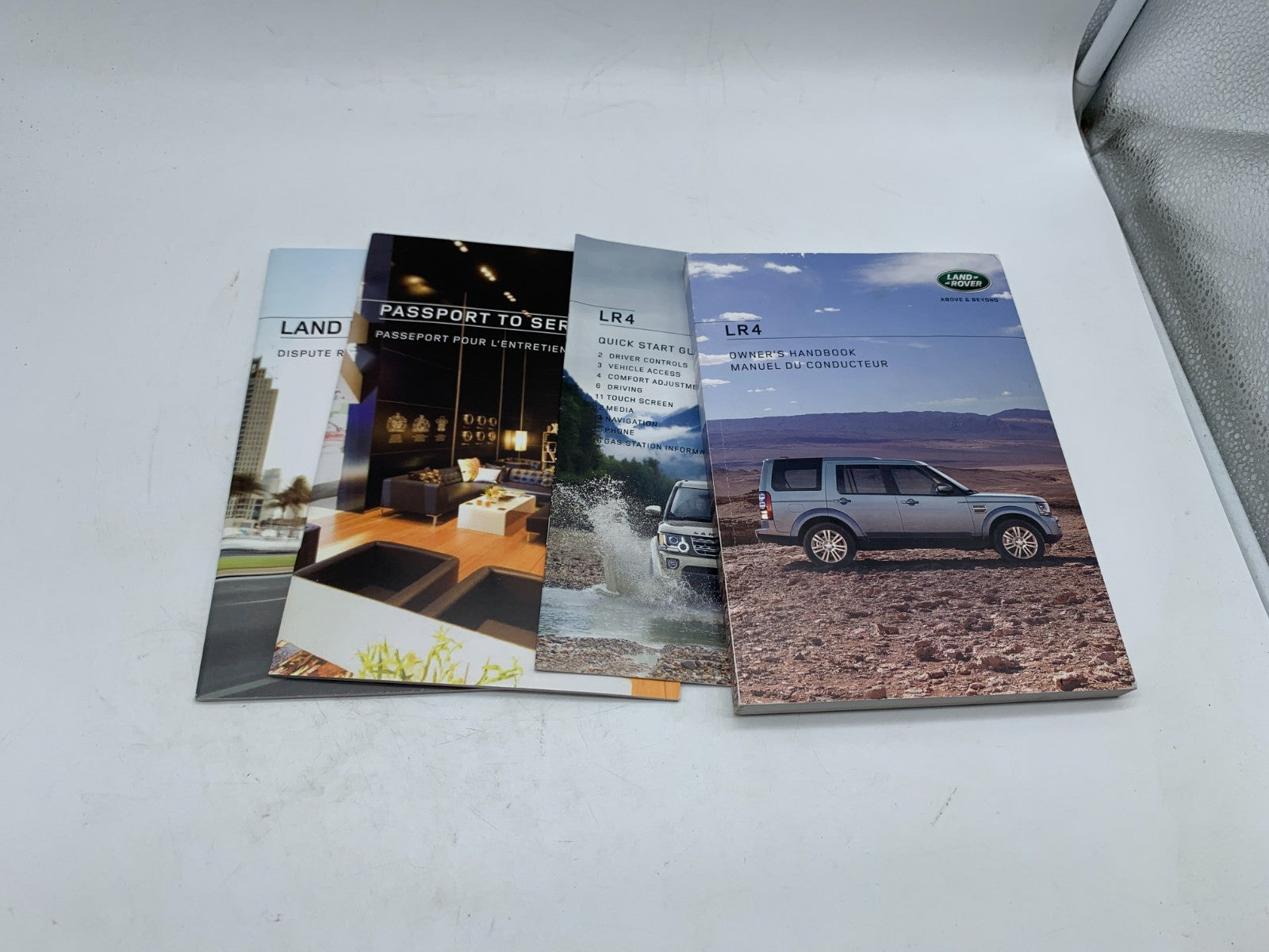 2015 Land Rover LR4 Owners Manual Set OEM D02B09041