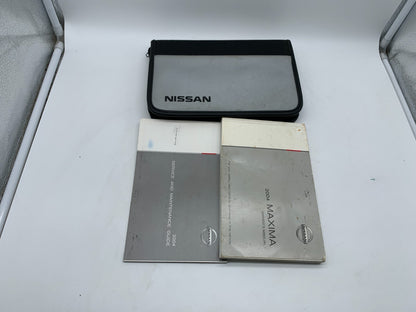 2004 Nissan Maxima Owners Manual Set with Case OEM C03B32010