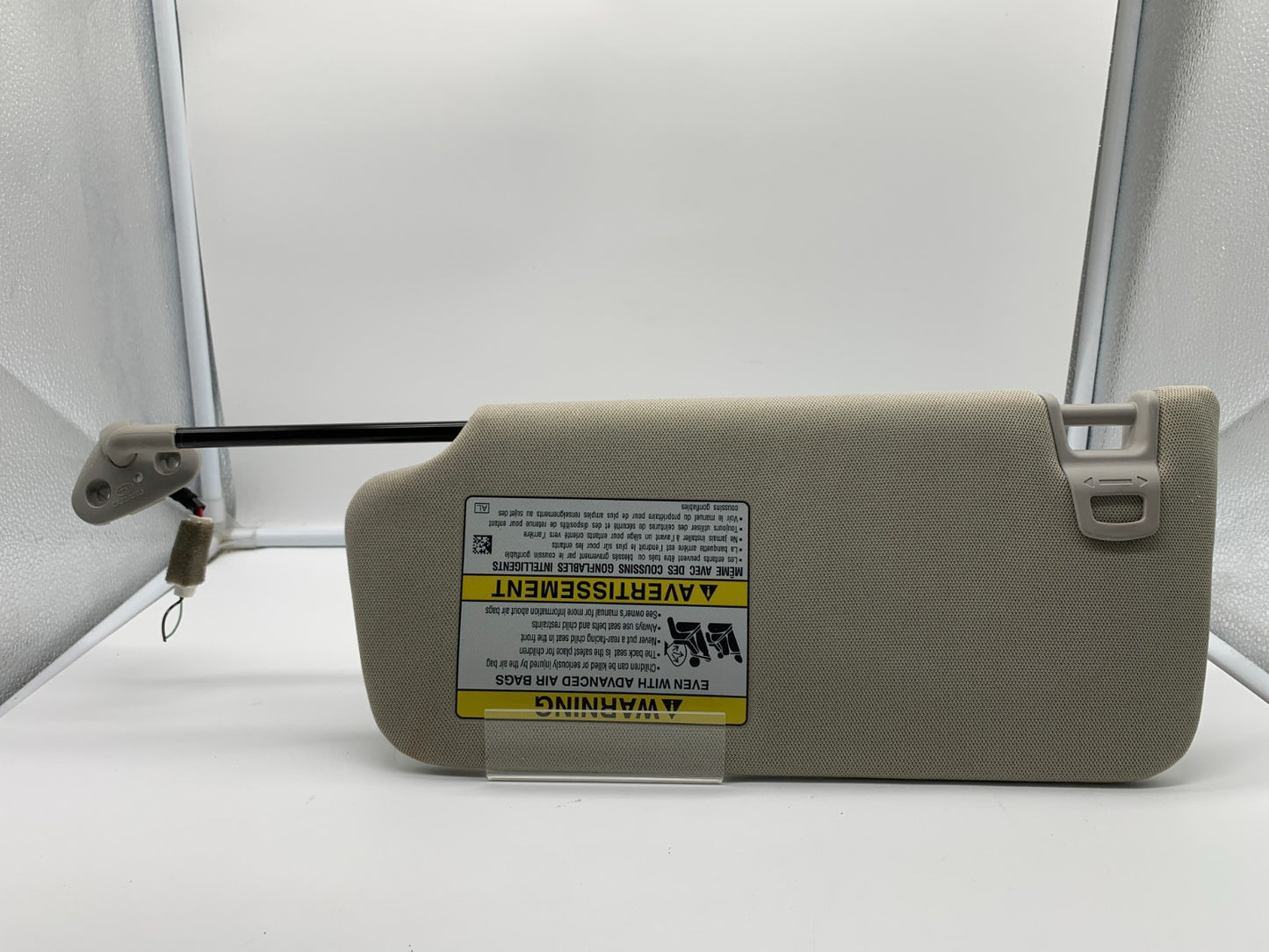 2015-2023 Subaru Legacy Passenger Sun Visor Beige Illuminated OEM C03B06007