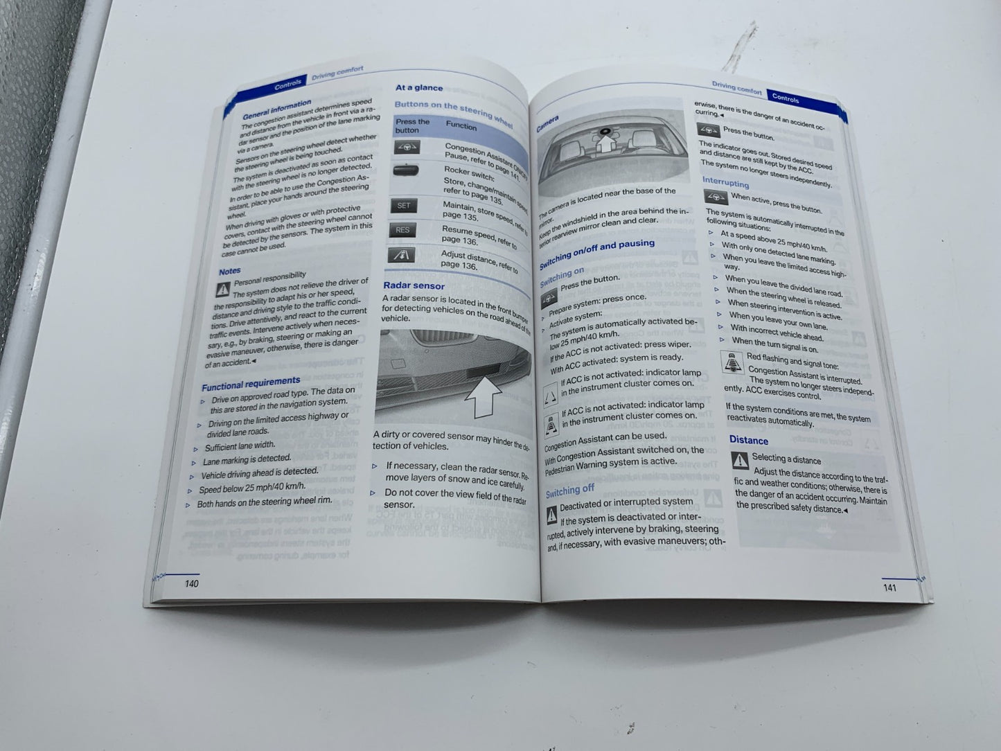 2014 BMW 5 Series Sedan Owners Manual Set with Case OEM B04B11047