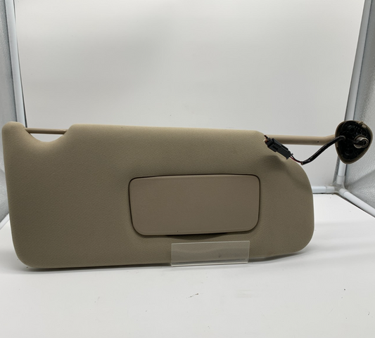 2005-2009 Buick LaCrosse Passenger Sun Visor Tan Illuminated OEM C04B20020