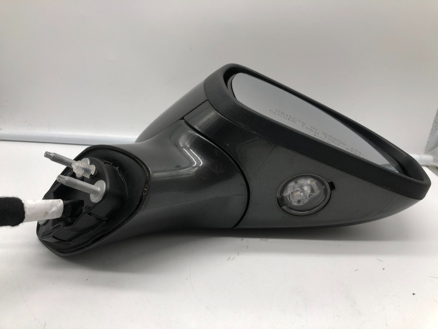 2019-2020 Ford Fusion Passenger Side View Power Door Mirror Gray BSA B02B12043