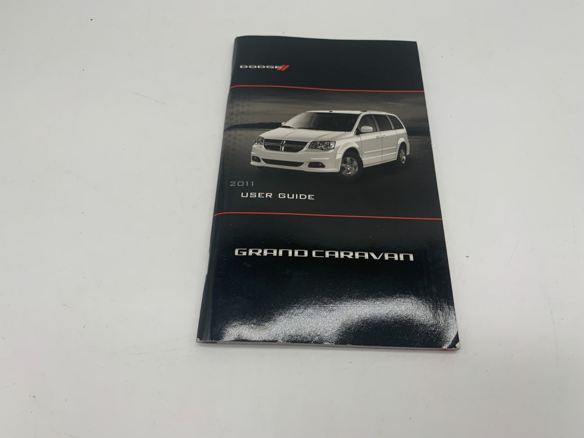 2011 Dodge Grand Caravan Owners Manual Set with Case OEM