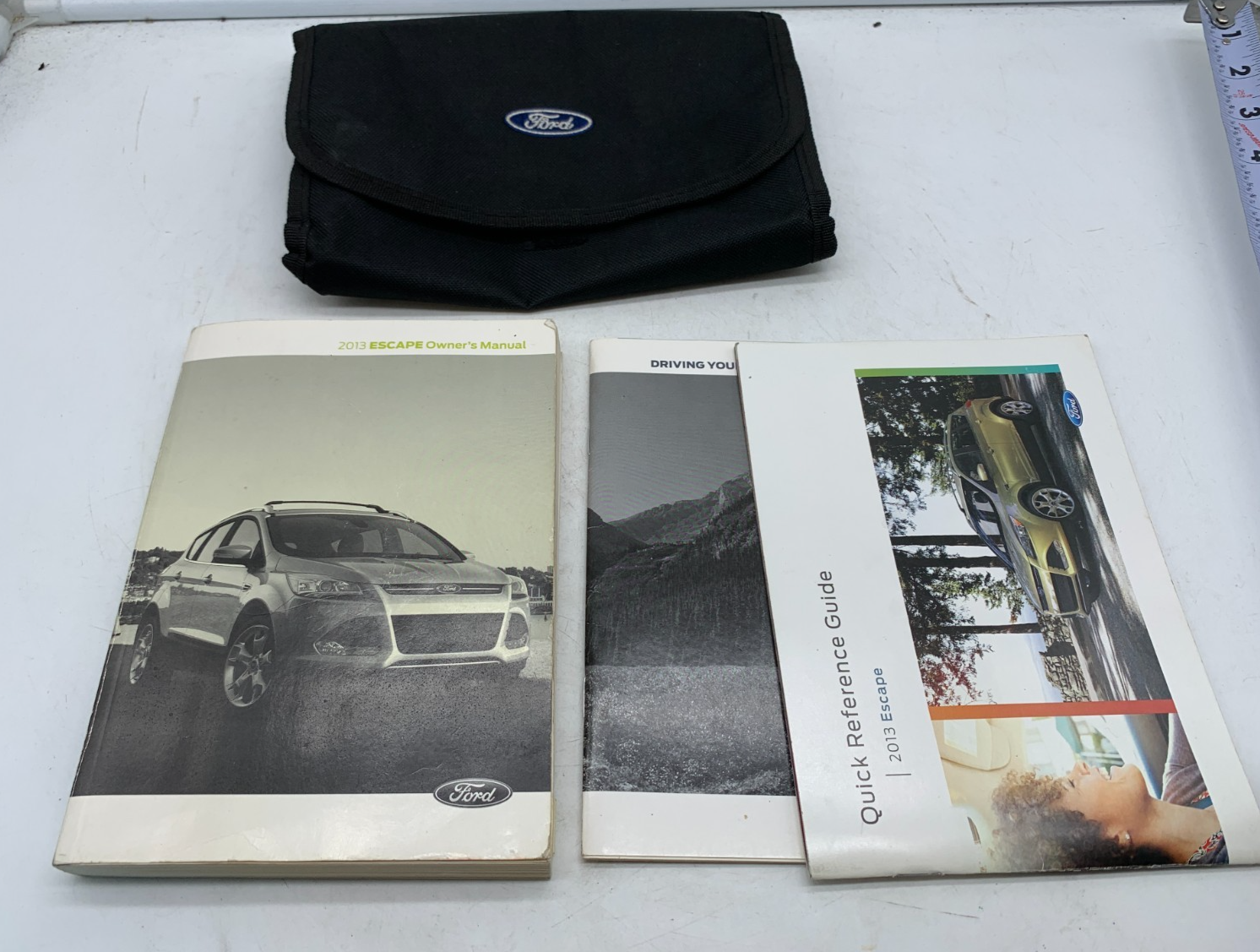 2013 Ford Escape Owners Manual Set with Case OEM C03B62007