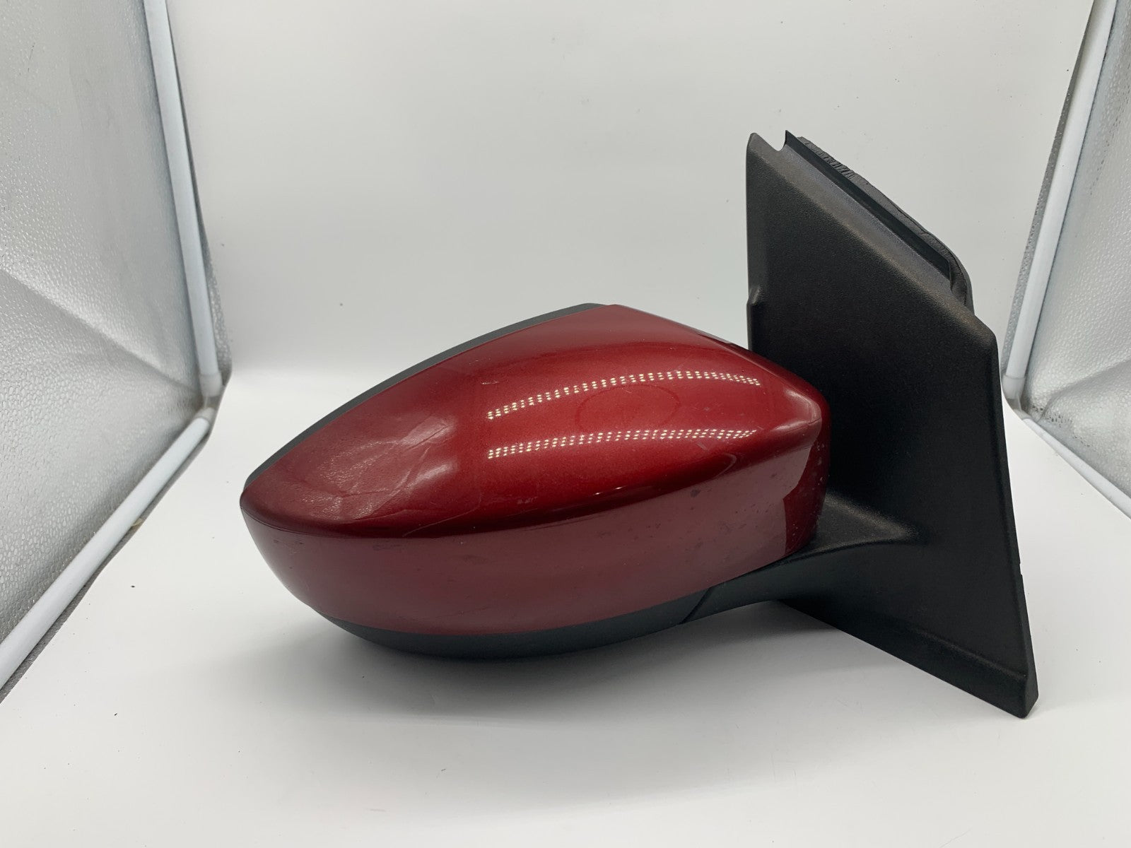 2017-2019 Ford Escape Passenger Side View Power Door Mirror Red OEM A01B16001