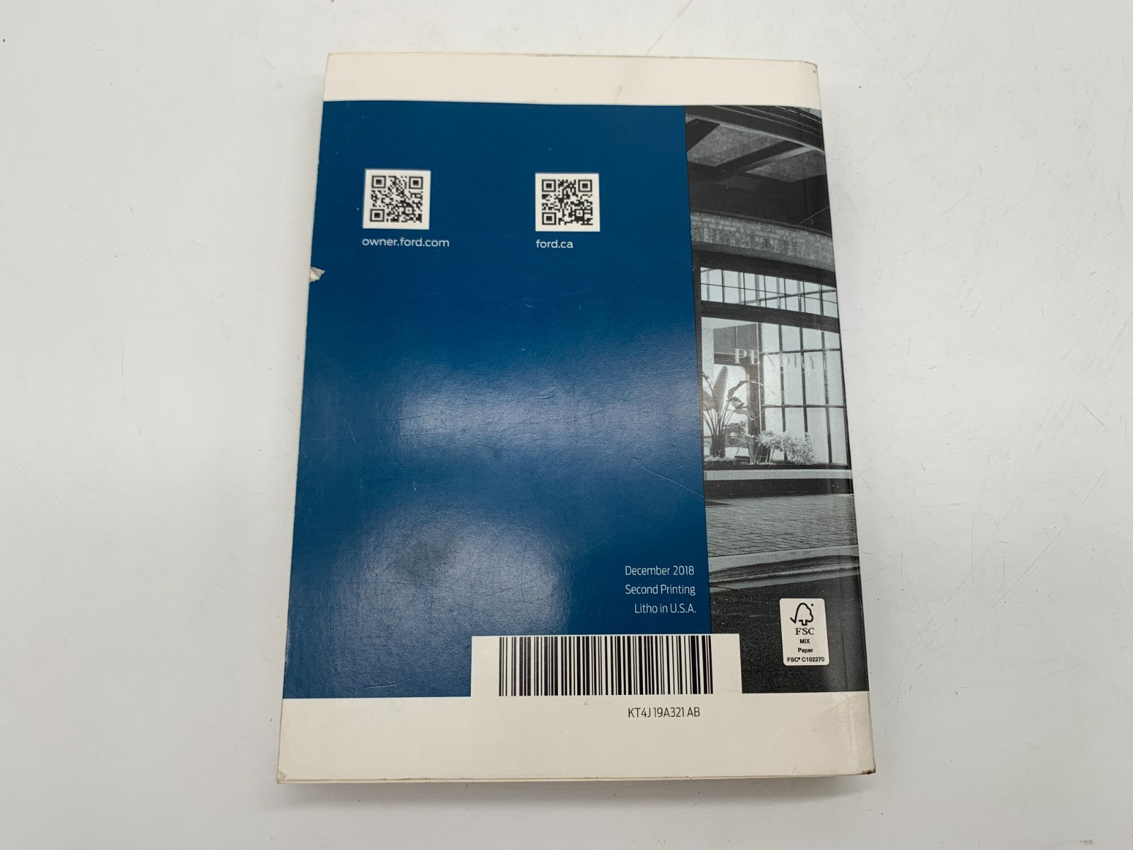 2019 Ford Edge Owners Manual Set with Case OEM A03B15006