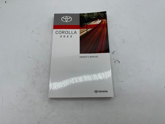 2023 Toyota Corolla Owners Manual OEM A03B43006