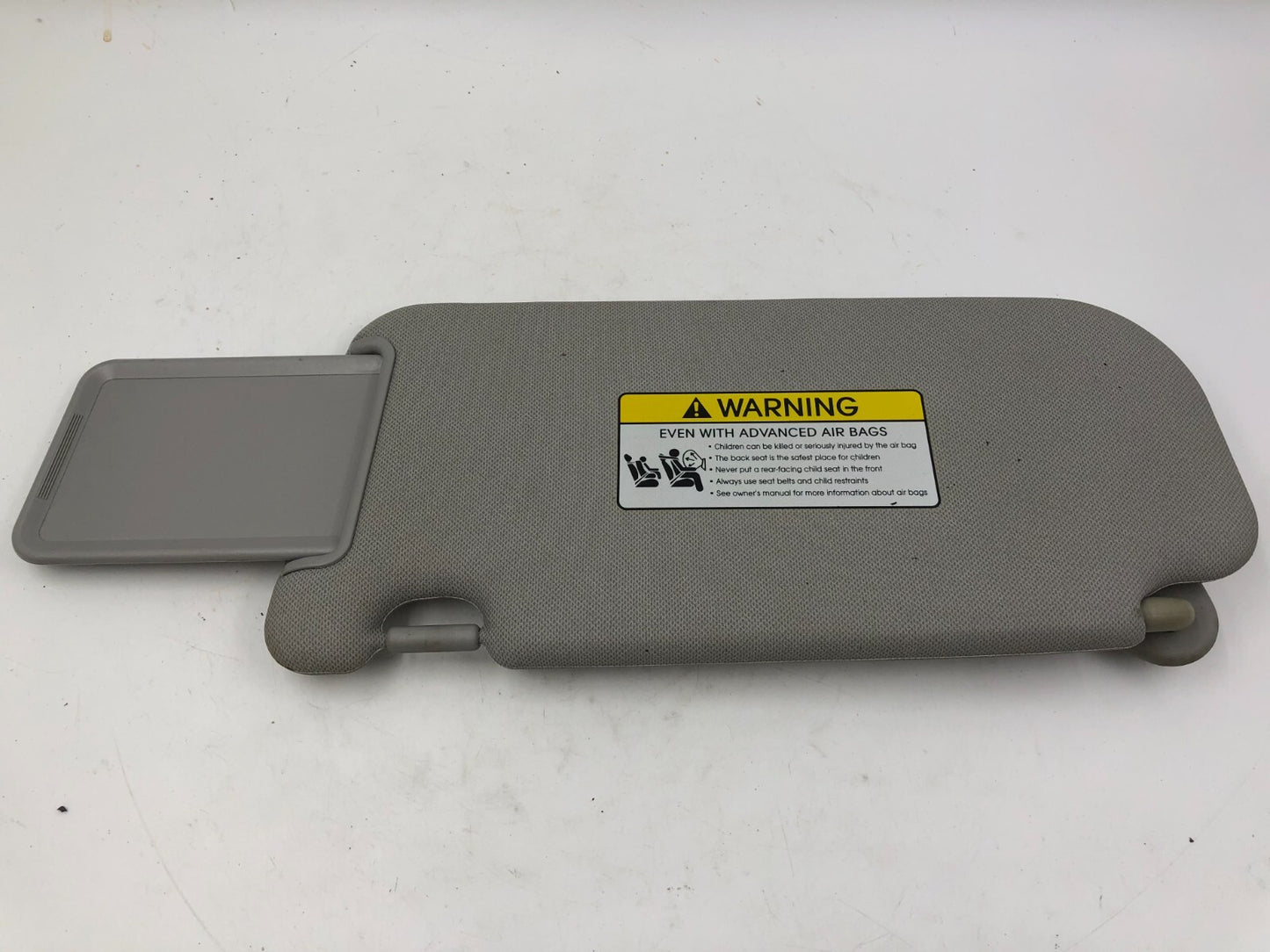 2010-2015 Hyundai Tucson Passenger Sun Visor Gray OEM A04B47040