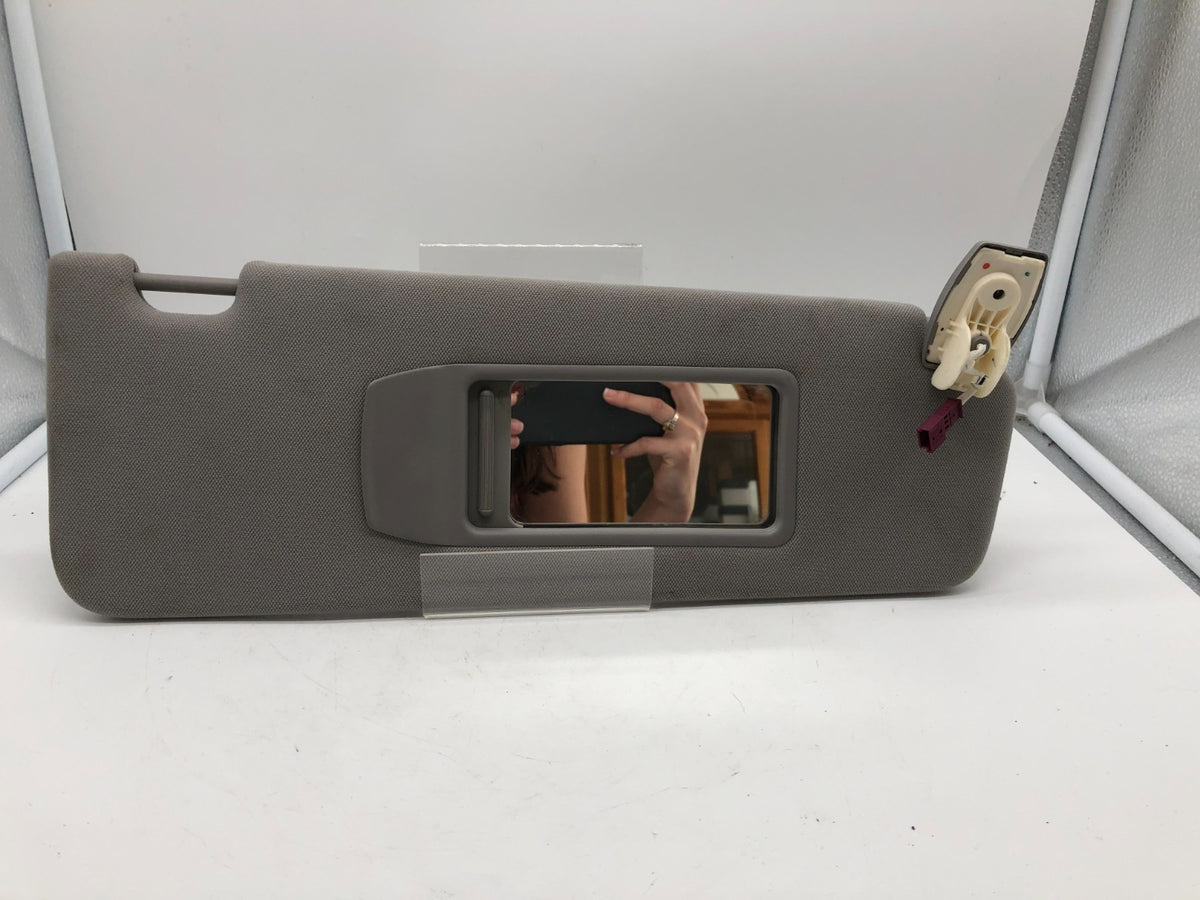 2009-2015 BMW 750i Passenger Sun Visor Gray Illuminated OEM B04B38011