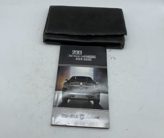 2013 Ram 1500 Owners Manual Users Guide Set with Case OEM B03B51017