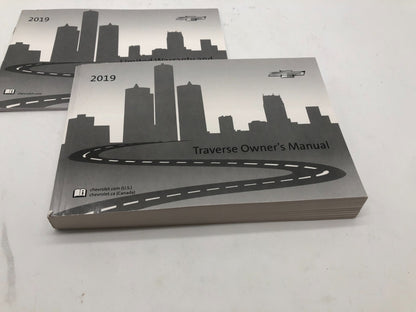 2019 Chevrolet Traverse Owners Manual Set OEM D02B01059