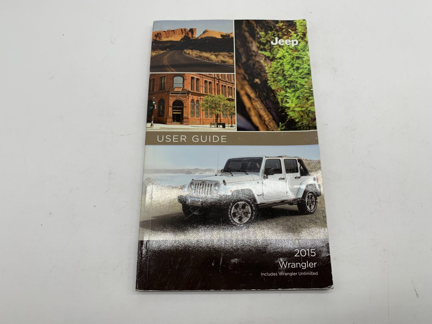 2015 Jeep Wrangler Owners Manual Set with Case OEM A04B08021