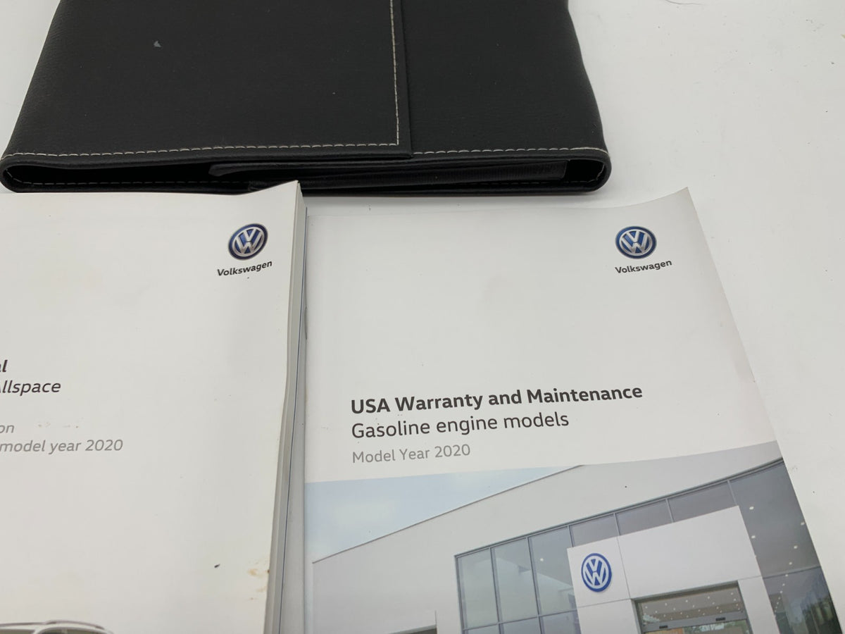 2019 Volkswagen Tiguan Tigan Allspace Owners Manual Set with Case OEM B01B04049
