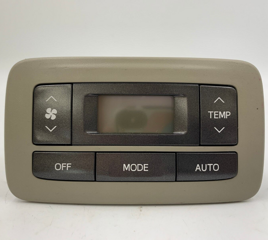 2011-2014 Toyota Siena Rear AC Heater Climate Control Unit OEM A02B11096