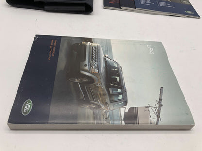 2013 Land Rover LR4 Owners Manual Set with Case OEM R01B20016