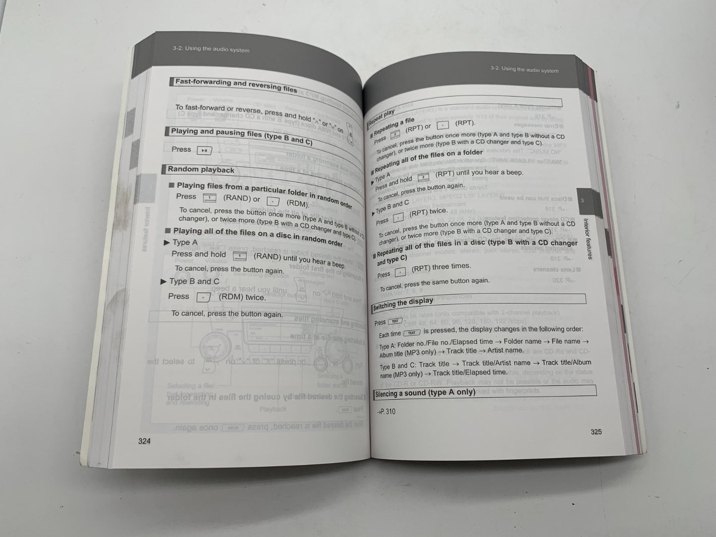 2013 Toyota Highlander Owners Manual Set with Case OEM B03B23019