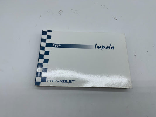 2004 Chevrolet Impala Owners Manual OEM B03B56026