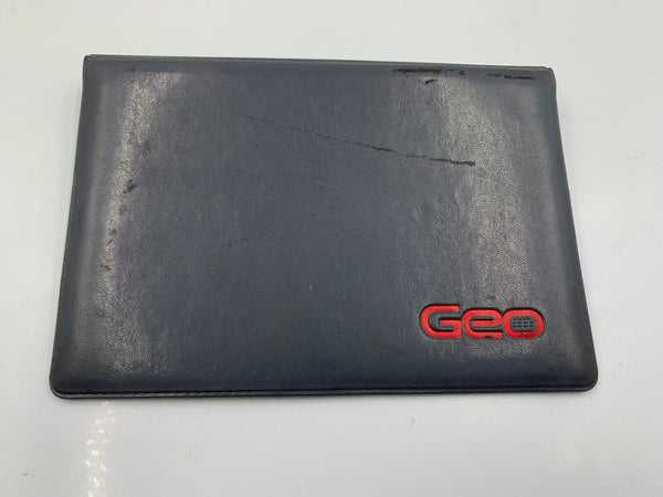 1997 Geo Prizm Owners Manual Handbook with Case OEM N01B14008