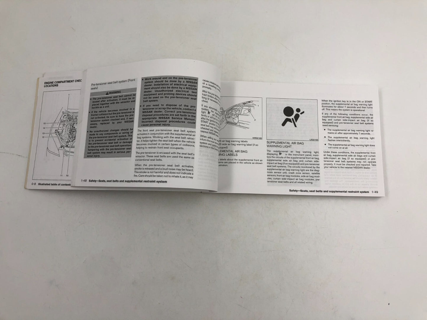 2006 Nissan Altima Owners Manual OEM D04B46058