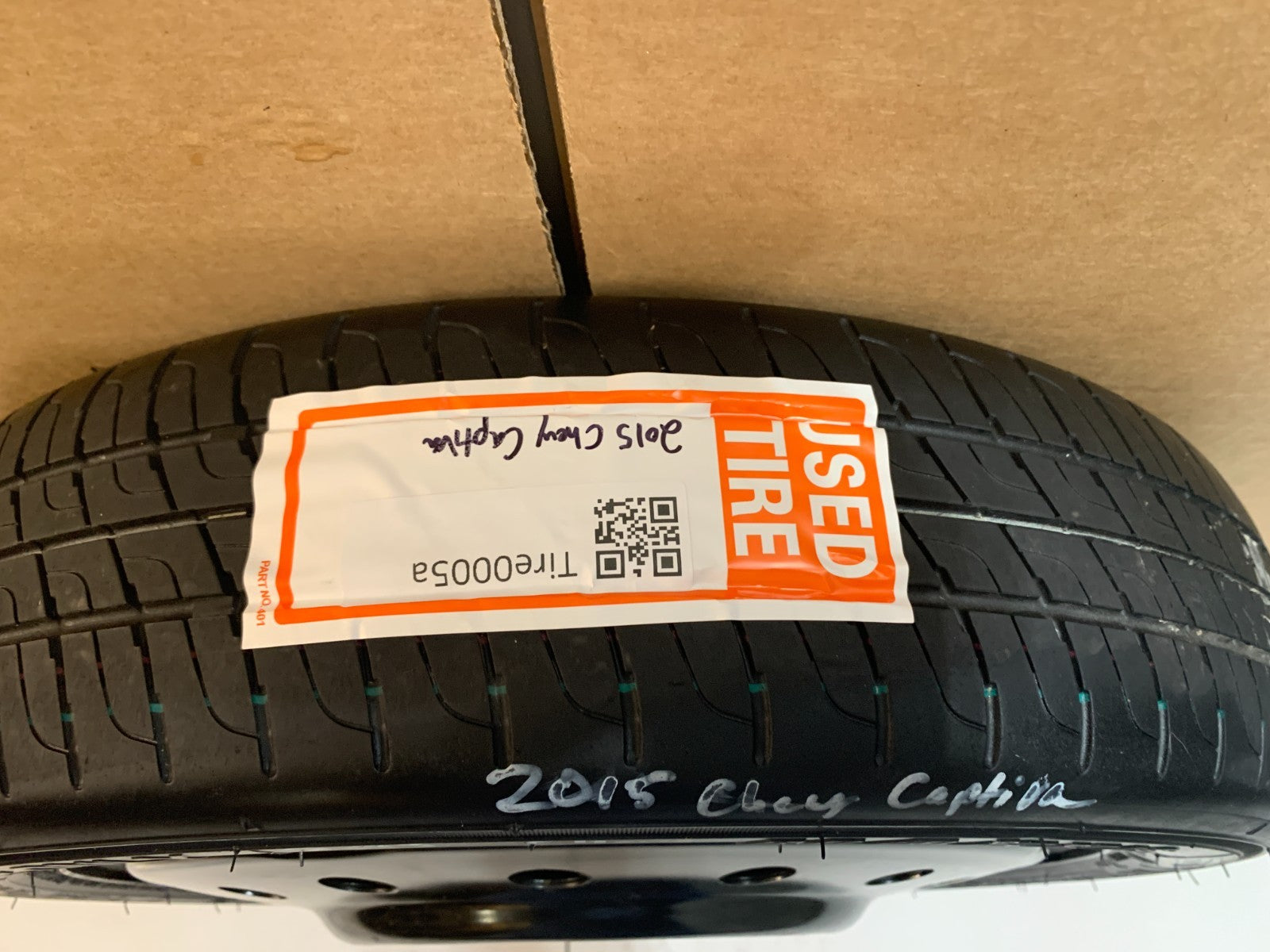 2012-2015 Chevy Captiva 16" Spare Tire Wheel Compact Donut T135/70R16
