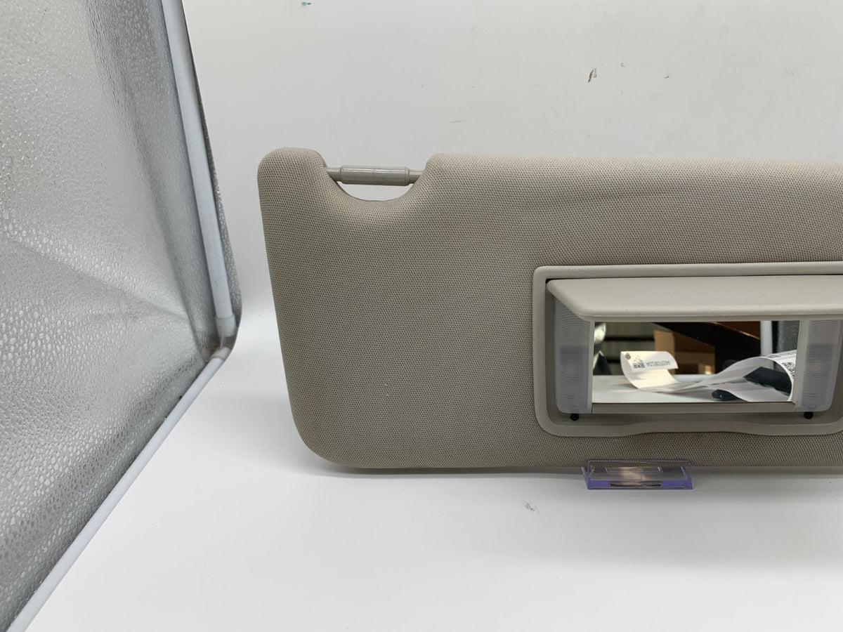 2010-2014 Subaru Legacy Passenger Sun Visor Gray Illuminated OEM A02B07020