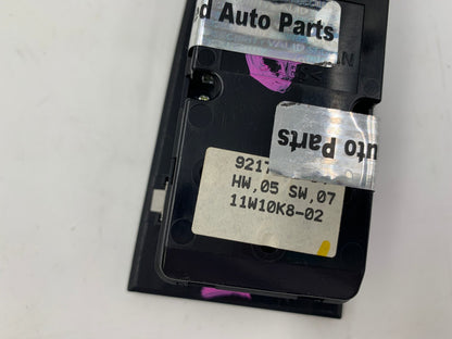 2007-2011 BMW 335i Master Power Window Switch OEM A02B11097