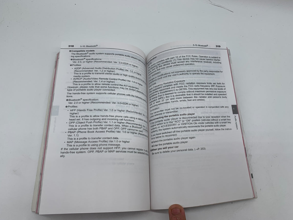 2015 Toyota Camry Owners Manual OEM D03B28006