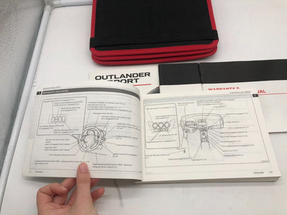 2020 Mitsubishi Outlander Owners Manual Set with Case OEM B03B22002