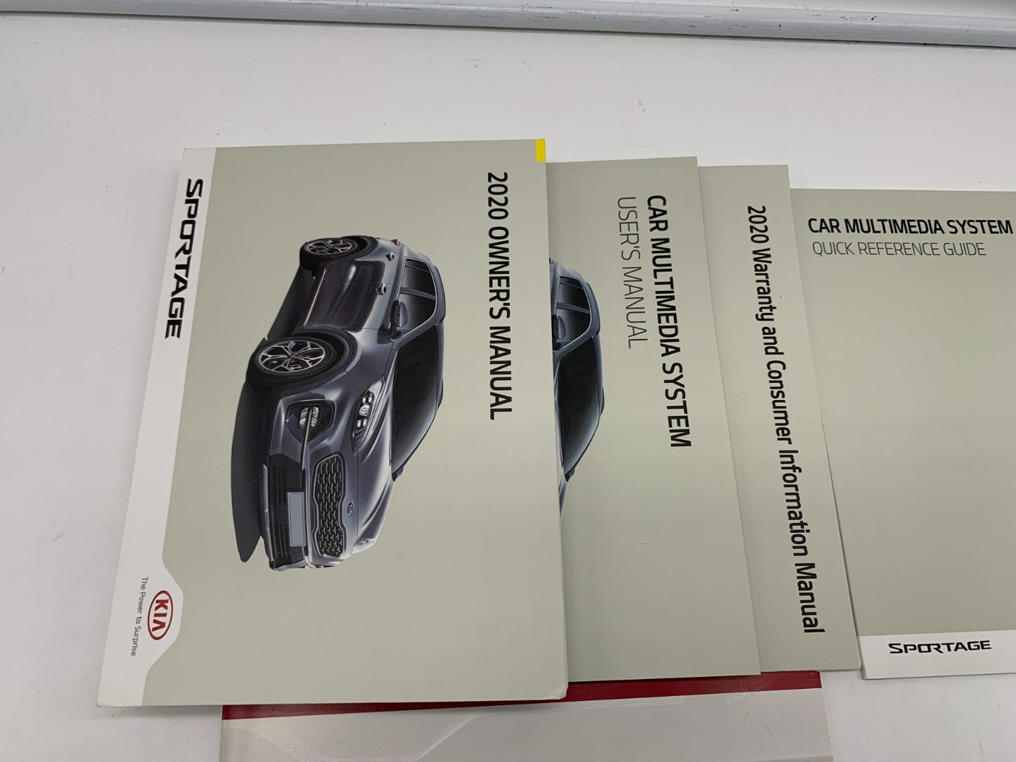 2020 Kia Sportage Owners Manual Set OEM B04B27011