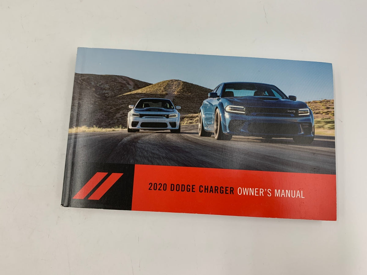2020 Dodge Charger Owners Manual Set with Case OEM D01B23001
