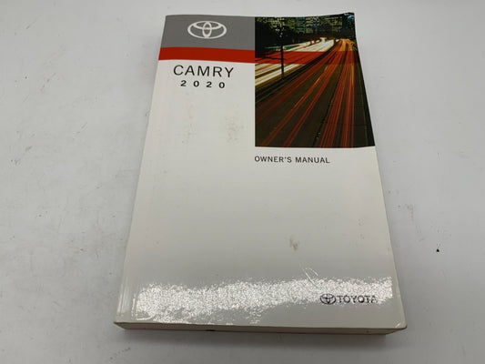 2020 Toyota Camry Owners Manual OEM