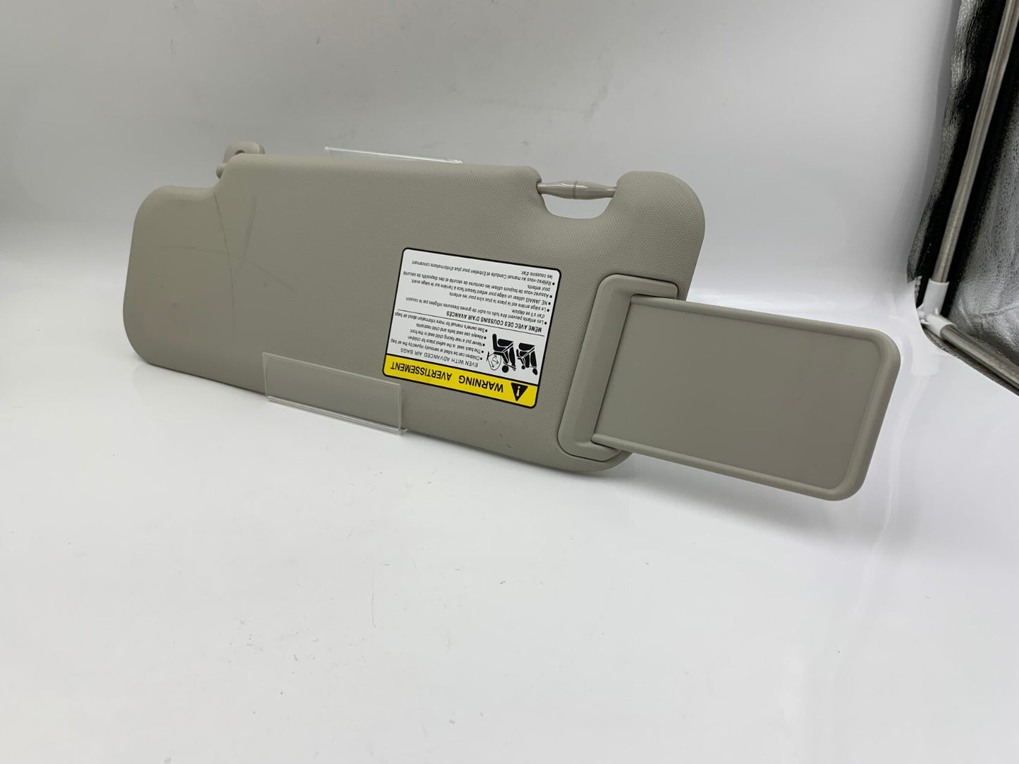 2014-2018 Mazda 3 Passenger Sun Visor Gray Illumination OEM A01B23008