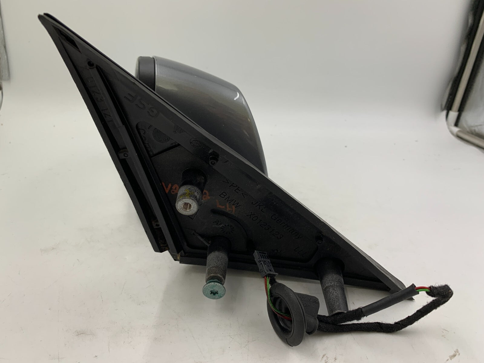 2012-2013 BMW 525i Driver Side View Power Door Mirror Gray OEM A01B35039