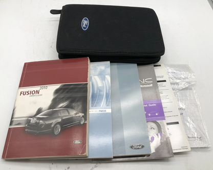 2010 Ford Fusion Owners Manual Set with Case OEM A03B20002
