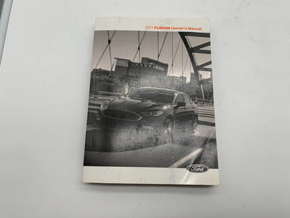 2017 Ford Fusion Owners Manual Set with Case OEM C01B31011