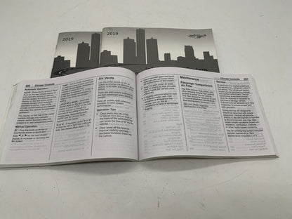 2019 Chevy Traverse Owners Manual Set OEM A01B13003
