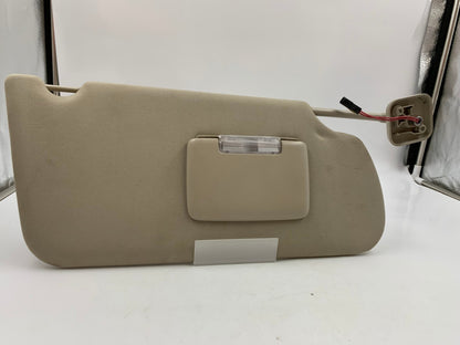 2009-2012 Ford Flex Passenger Sun Visor Sunvisor Gray Illuminated OEM B03B16090
