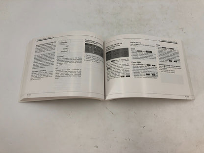 2013 Hyundai Sonata Owners Manual Set with Case OEM D02B61007