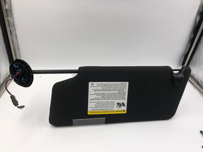 2011-2015 Ford Explorer Passenger Sun Visor Illuminated Black OEM C03B41028