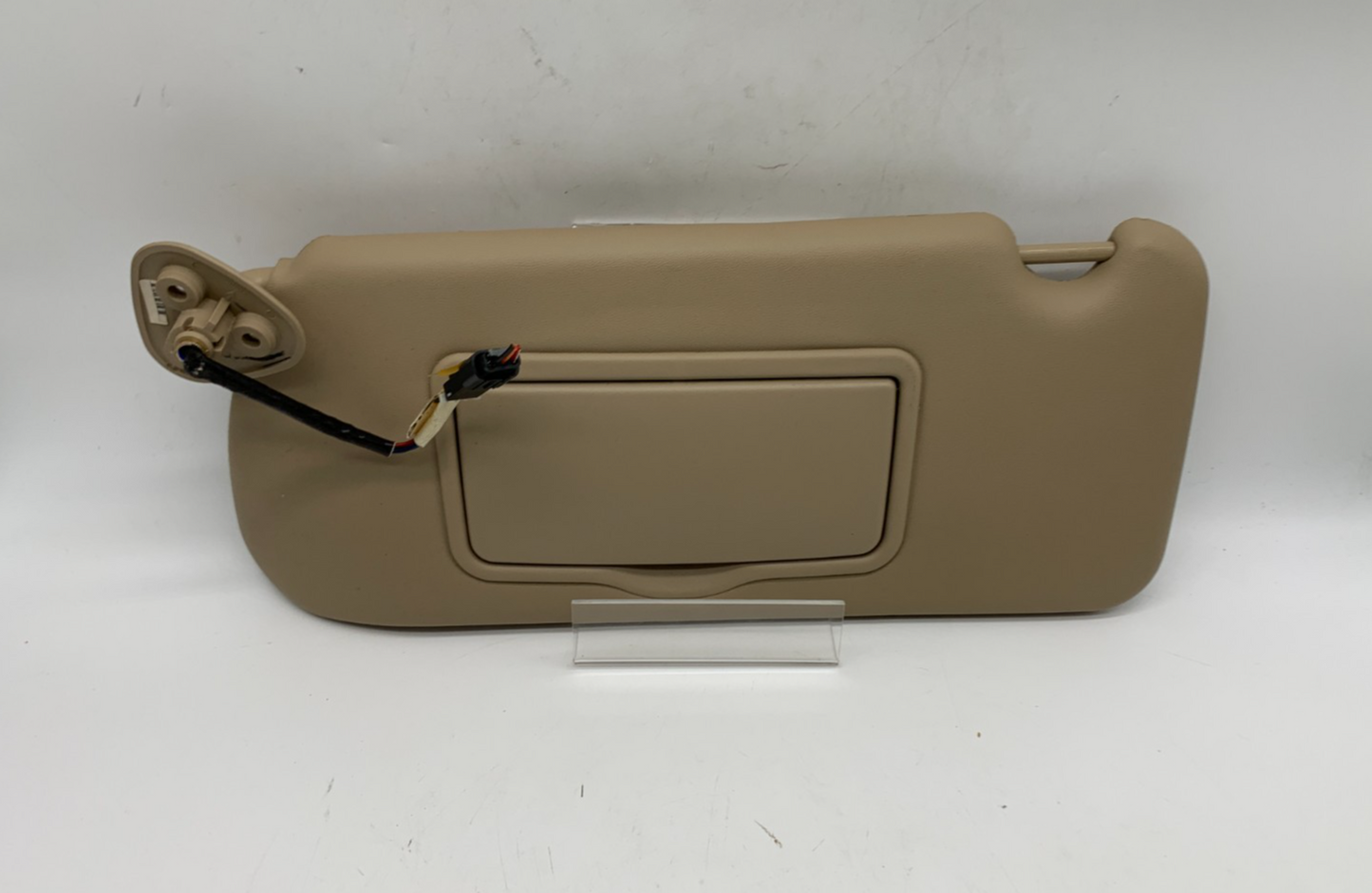 2007-2009 Cadillac SRX Driver Sun Visor Sunvisor Tan Illuminated OEM A04B42010