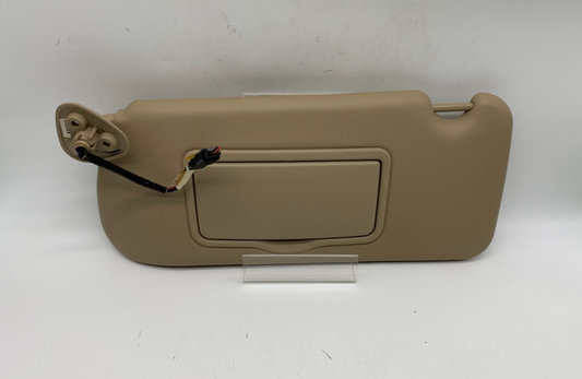 2007-2009 Cadillac SRX Driver Sun Visor Sunvisor Tan Illuminated OEM A04B42010